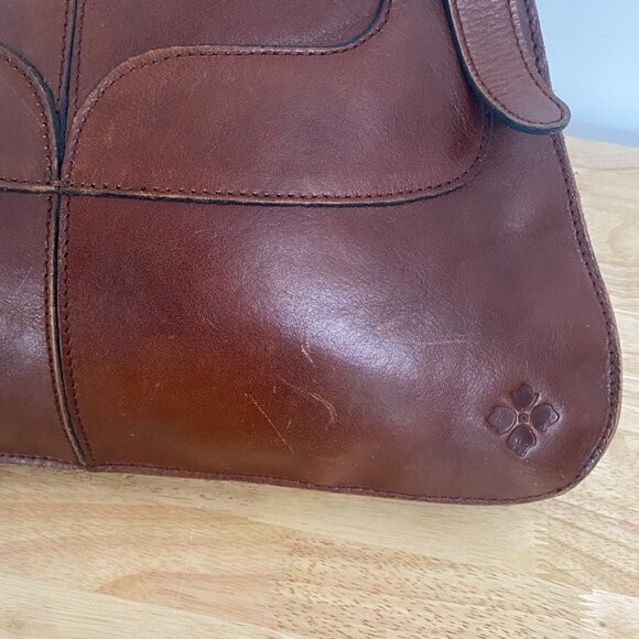 Patricia Nash Leather Parigi 10th Anniversary Shopper in British Tan - Picture 8 of 14